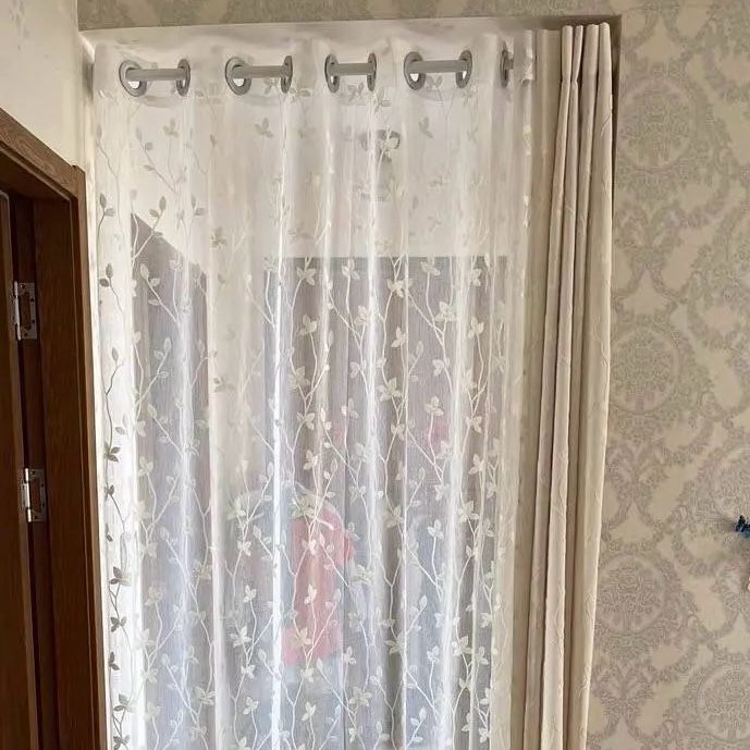 cotton-linen-embroidered-curtains, blackout-curtains, embroidered-curtains, linen-curtains, edit-home