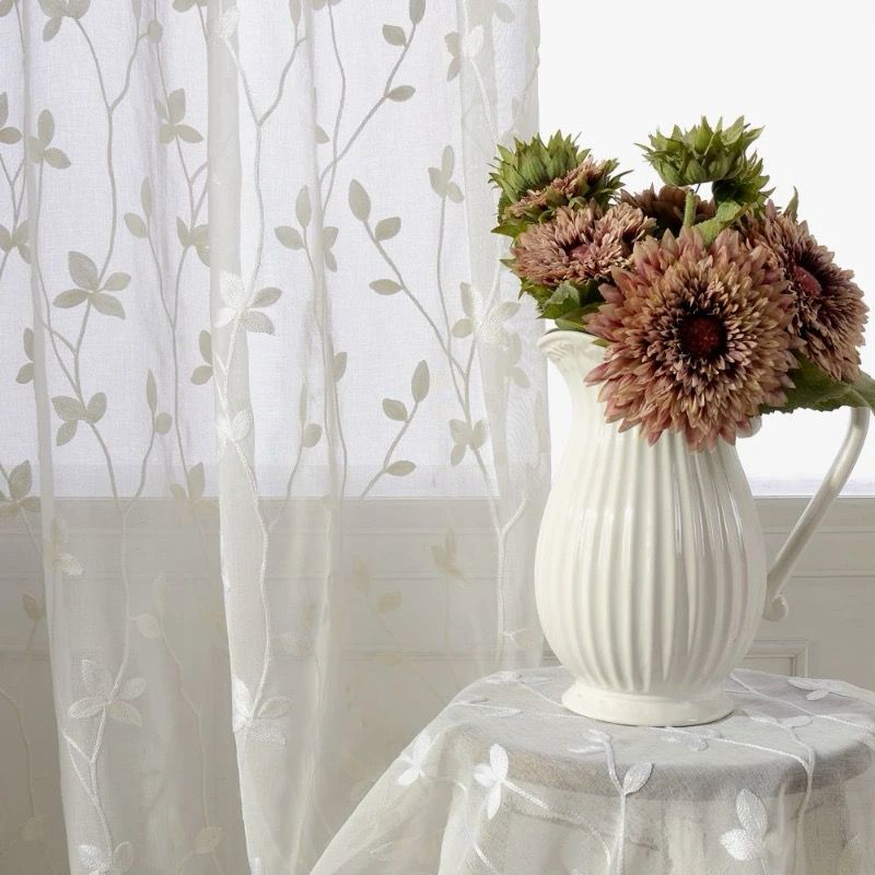 cotton-linen-embroidered-curtains, blackout-curtains, embroidered-curtains, linen-curtains, edit-home