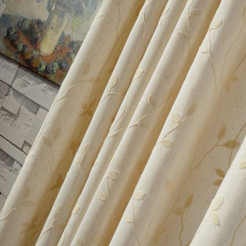 cotton-linen-embroidered-curtains, blackout-curtains, embroidered-curtains, linen-curtains, edit-home