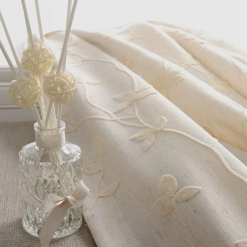 cotton-linen-embroidered-curtains, blackout-curtains, embroidered-curtains, linen-curtains, edit-home