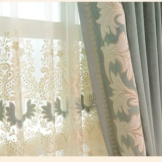 luxury-embroidery-curtains, blackout-curtains, embroidered-curtains, edit-home-curtains
