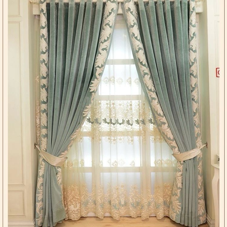 luxury-embroidery-curtains, blackout-curtains, embroidered-curtains, edit-home-curtains
