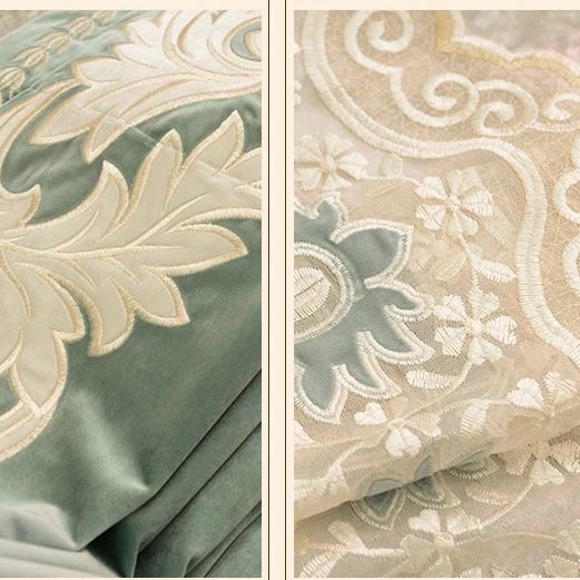 luxury-embroidery-curtains, blackout-curtains, embroidered-curtains, edit-home-curtains