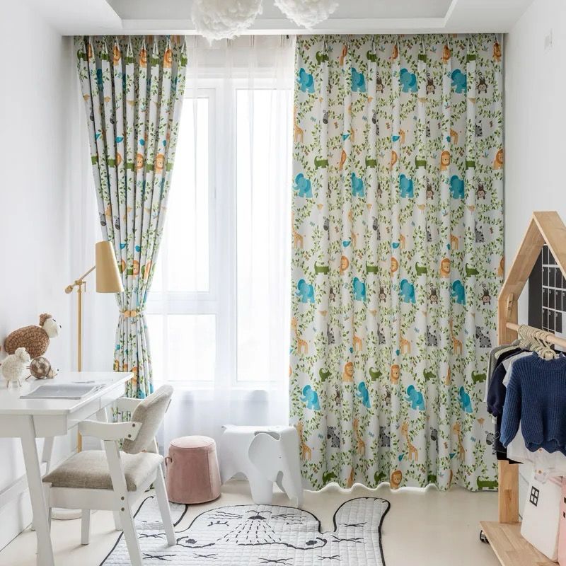 cartoon-blackout-curtains-treatments, blackout-curtains, children-curtains, edit-home