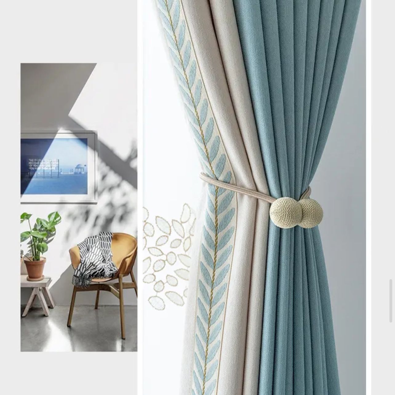 blue-curtains-lace-high-shading, blue-curtains, blackout-curtains, edit-home-curtains