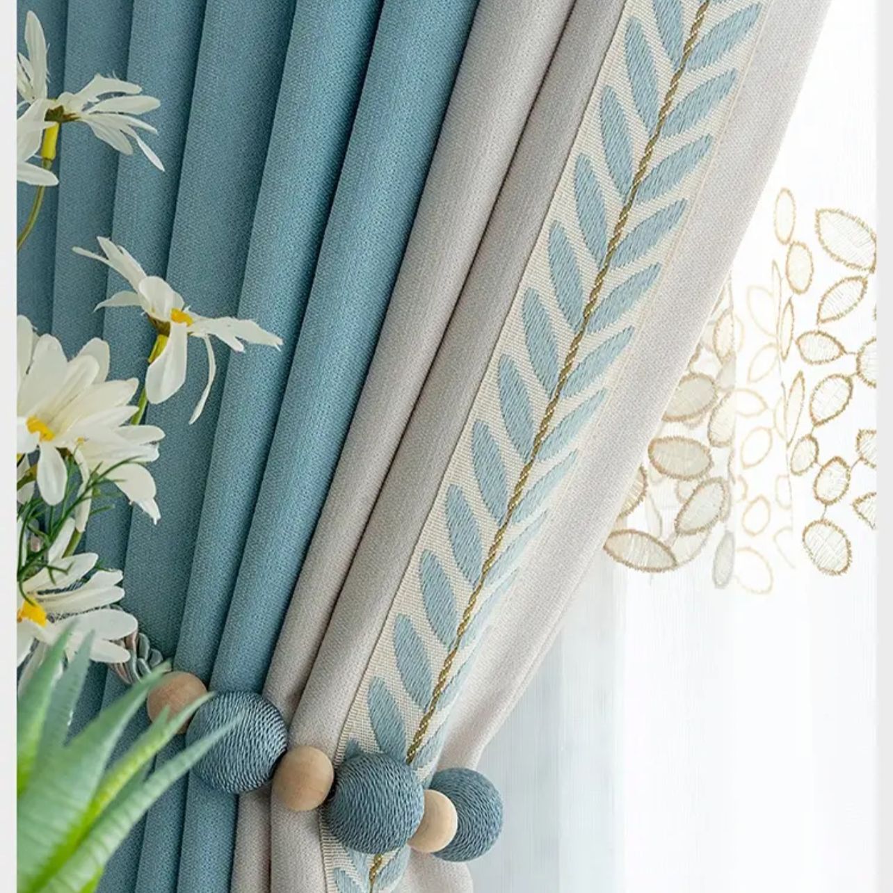 blue-curtains-lace-high-shading, blue-curtains, blackout-curtains, edit-home-curtains