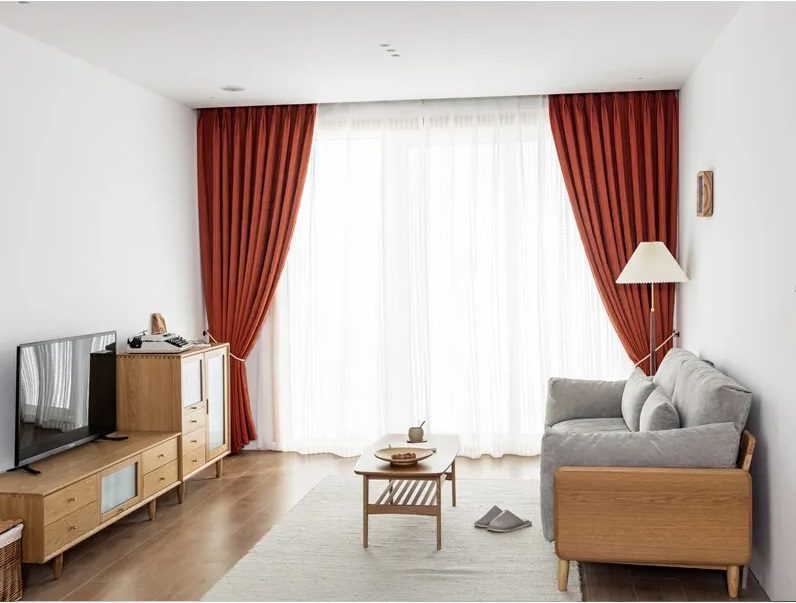 red-blackout-curtains, blackout-curtains, bedroom-curtains, edit-home