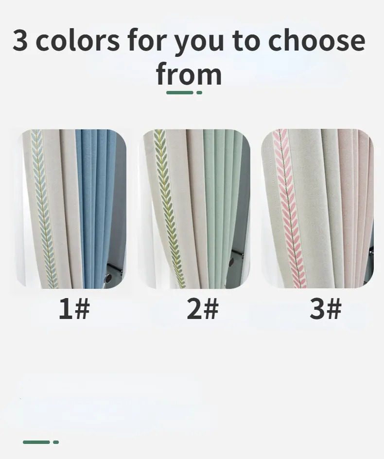 nordic-style-curtains, pink-curtains, blackout-curtains, edit-home