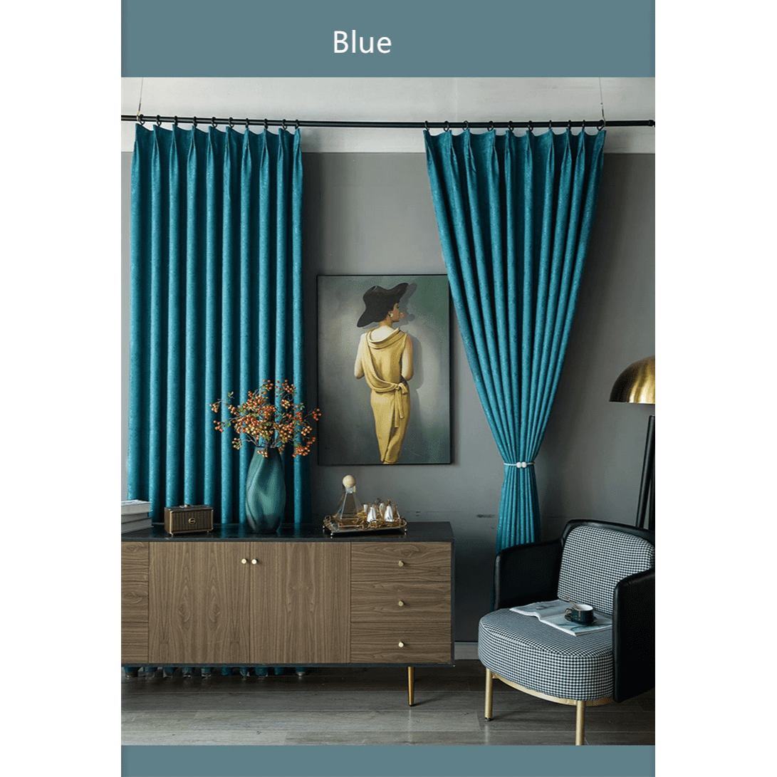 acquard-curtains-pure-colours, bed-room, edit-home