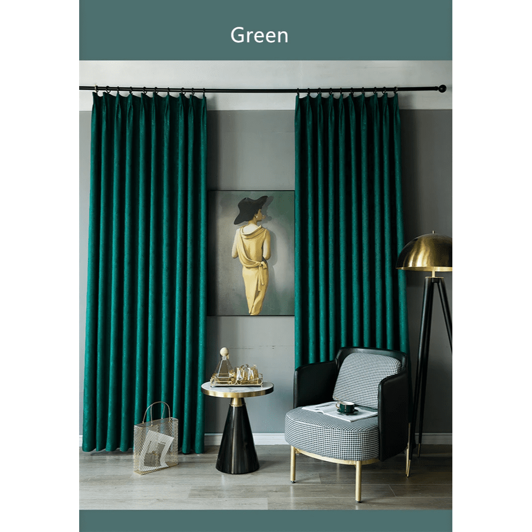 acquard-curtains-pure-colours, bed-room, edit-home