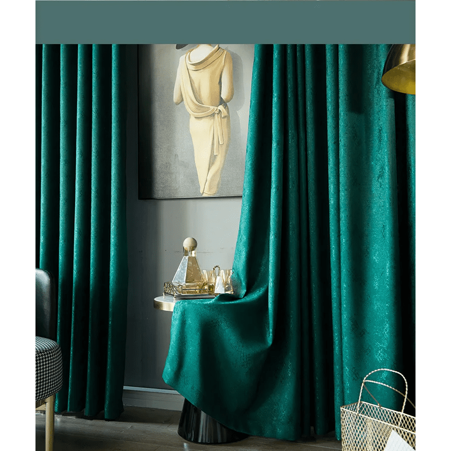 acquard-curtains-pure-colours, bed-room, edit-home