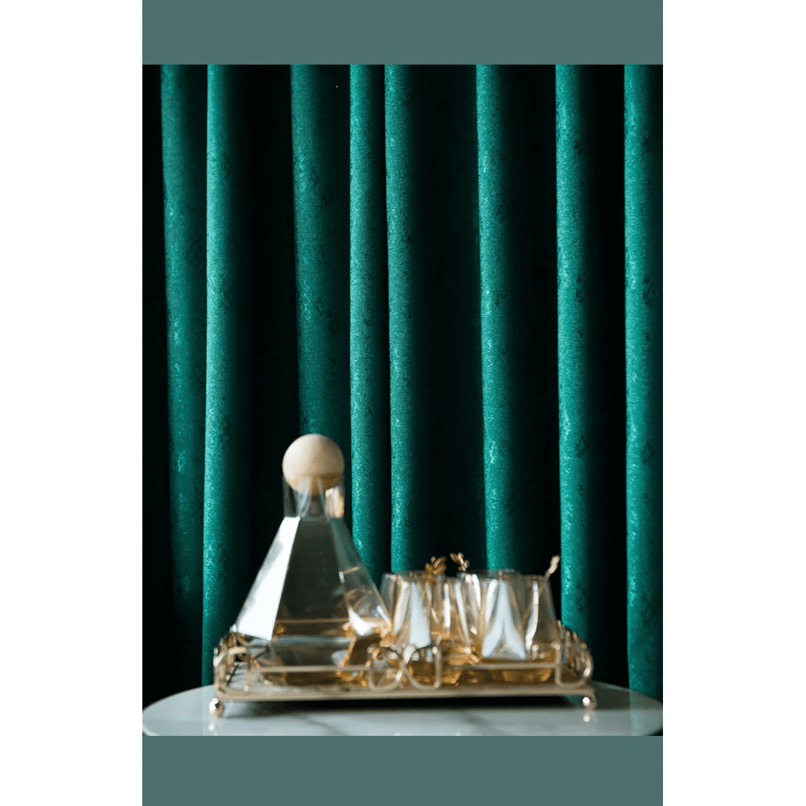 acquard-curtains-pure-colours, bed-room, edit-home