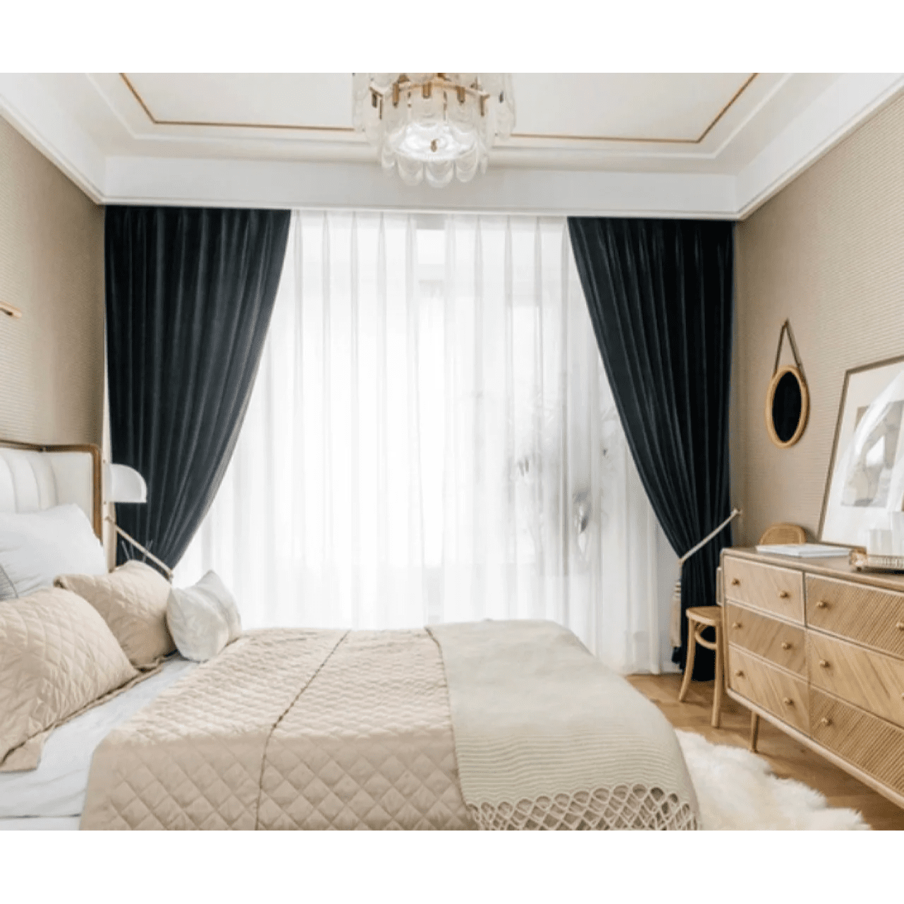 thickening-high-shading-curtains, bed-room, edit-home