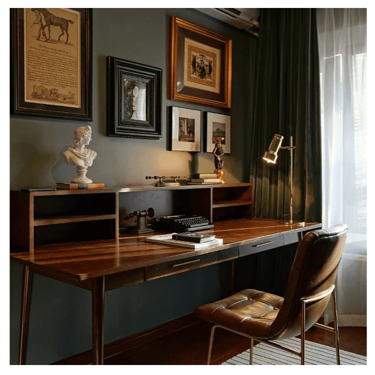 olive-green-window-velvet-curtains, bedroom, edit-home