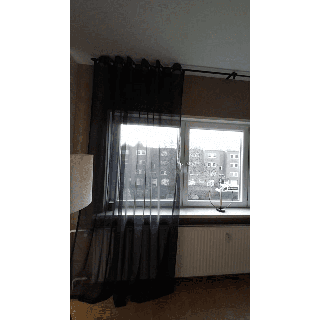 black-curtains-solid-voile, bedroom, edit-home