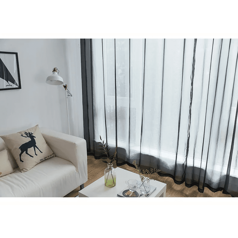 black-curtains-solid-voile, bedroom, edit-home