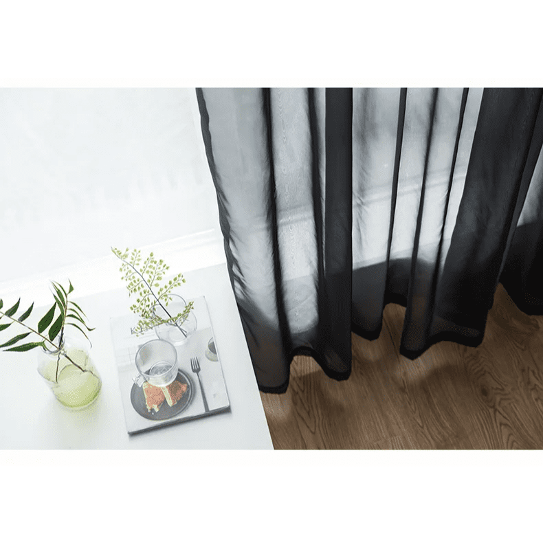 black-curtains-solid-voile, bedroom, edit-home