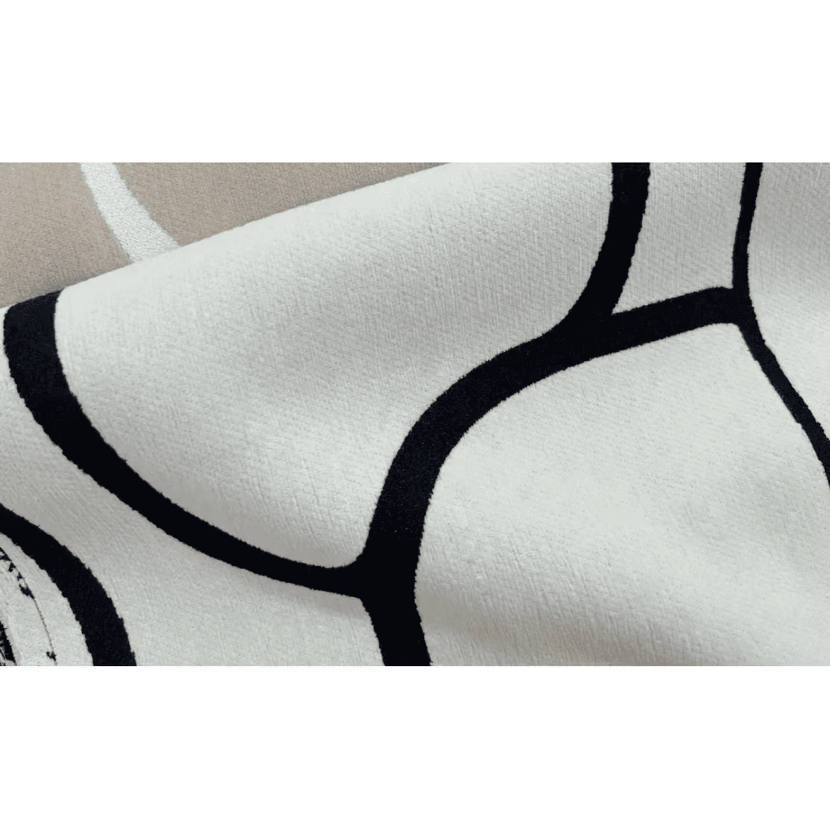 black-white-velvet-chenille-curtains, bedroom-curtains, edit-home