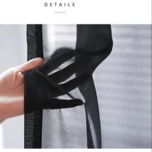 black-tulle-sheer-curtains-long-curtain, sheer-curtains, edit-home-curtains