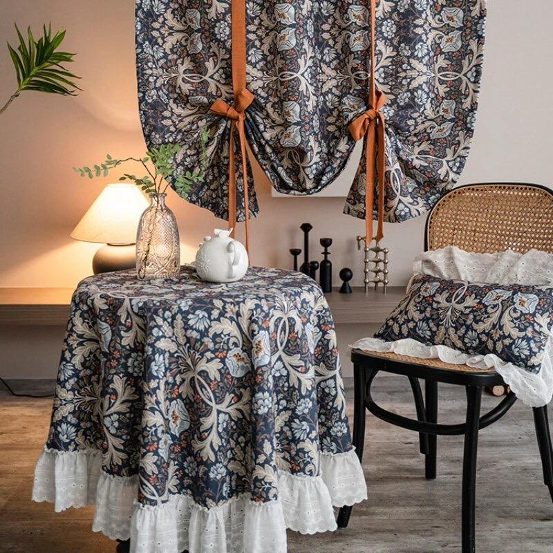 blue-cotton-linen-retro-curtains, semi-blackout-curtains, edit-home-curtains