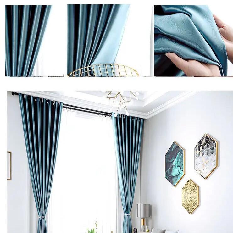 blackout-sunshade-self-print-colour, bedroom-curtains. light-blue, edit-home