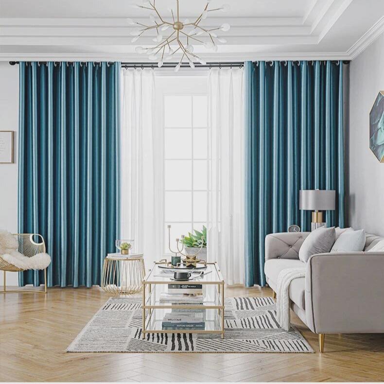 blackout-sunshade-self-print-colour, bedroom-curtains. light-blue, edit-home
