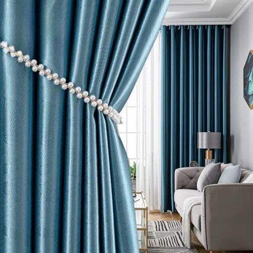 blackout-sunshade-self-print-colour, bedroom-curtains. light-blue, edit-home