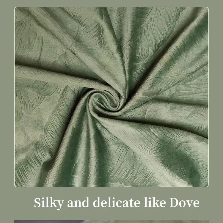 nordic-leaf-velvet-window-curtains, bed-room, edit-home