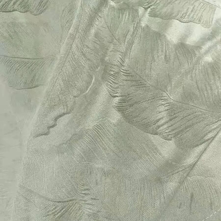 nordic-leaf-velvet-window-curtains, bed-room, edit-home