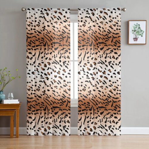 printed-chiffon-window-drapes, bedroom, edit-home