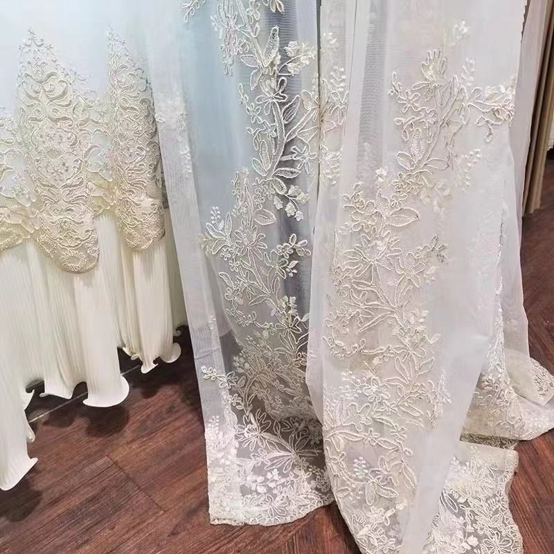 white-sheer-curtains, floral-embroidered-curtains, sheer-curtains, edit-home-curtains