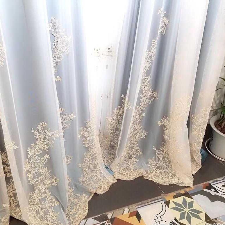 white-sheer-curtains, floral-embroidered-curtains, sheer-curtains, edit-home-curtains