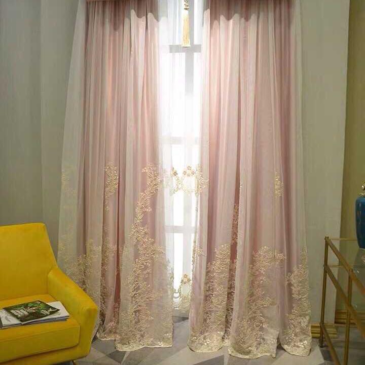 white-sheer-curtains, floral-embroidered-curtains, sheer-curtains, edit-home-curtains
